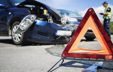Photo - Insurance case from a road accident